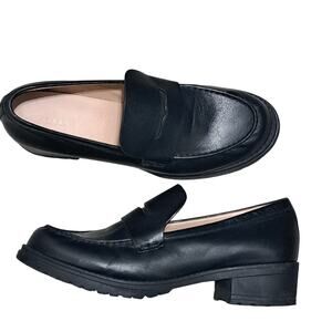 Cole Haan Grand 360 Women's Slip-on Lug Sole School Girl Penny Loafers Size 10
